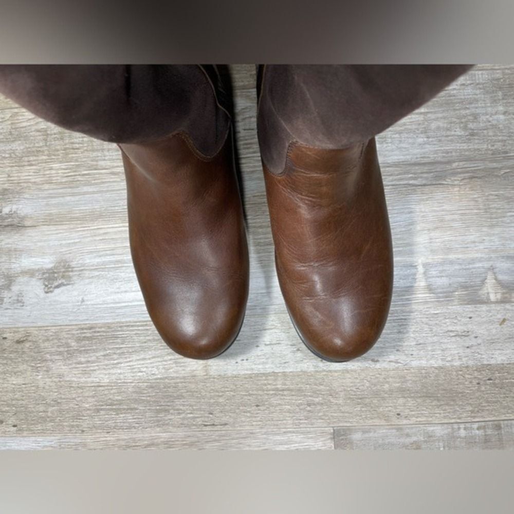 UGG Waterproof, 100% wool lined Bellvue Boots W/8 Brown Leather & Suede 1001926 - Picture 5 of 16